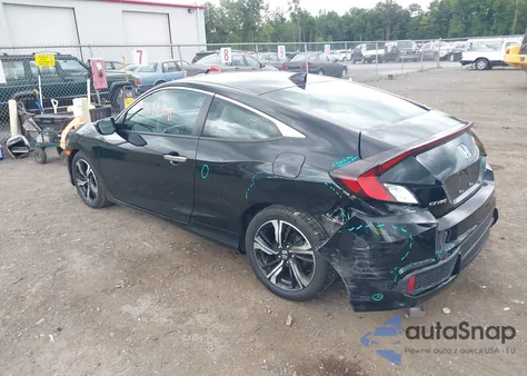 2016 Honda Civic Touring z USA, uszkodzony, nr VIN 2HGFC3B95GH353792